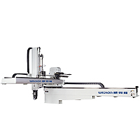 Middle Traverse Robot - The Injection Molding Robot-middle traverse robots are extensively applied to plastic injection molding machine 350T ~ 1800T.