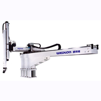Injection Molding Robot - Large Servo Traverse Type Robots are extensively applied to plastic injection molding machine 1800T ~ 3500T.